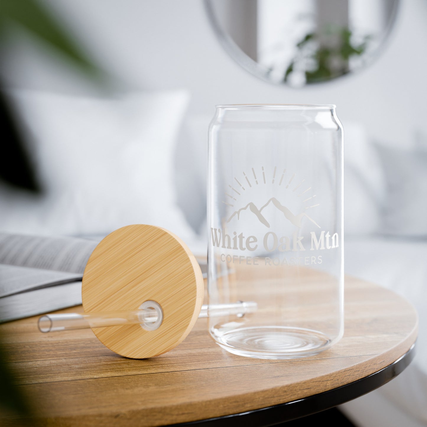 iced coffee glass