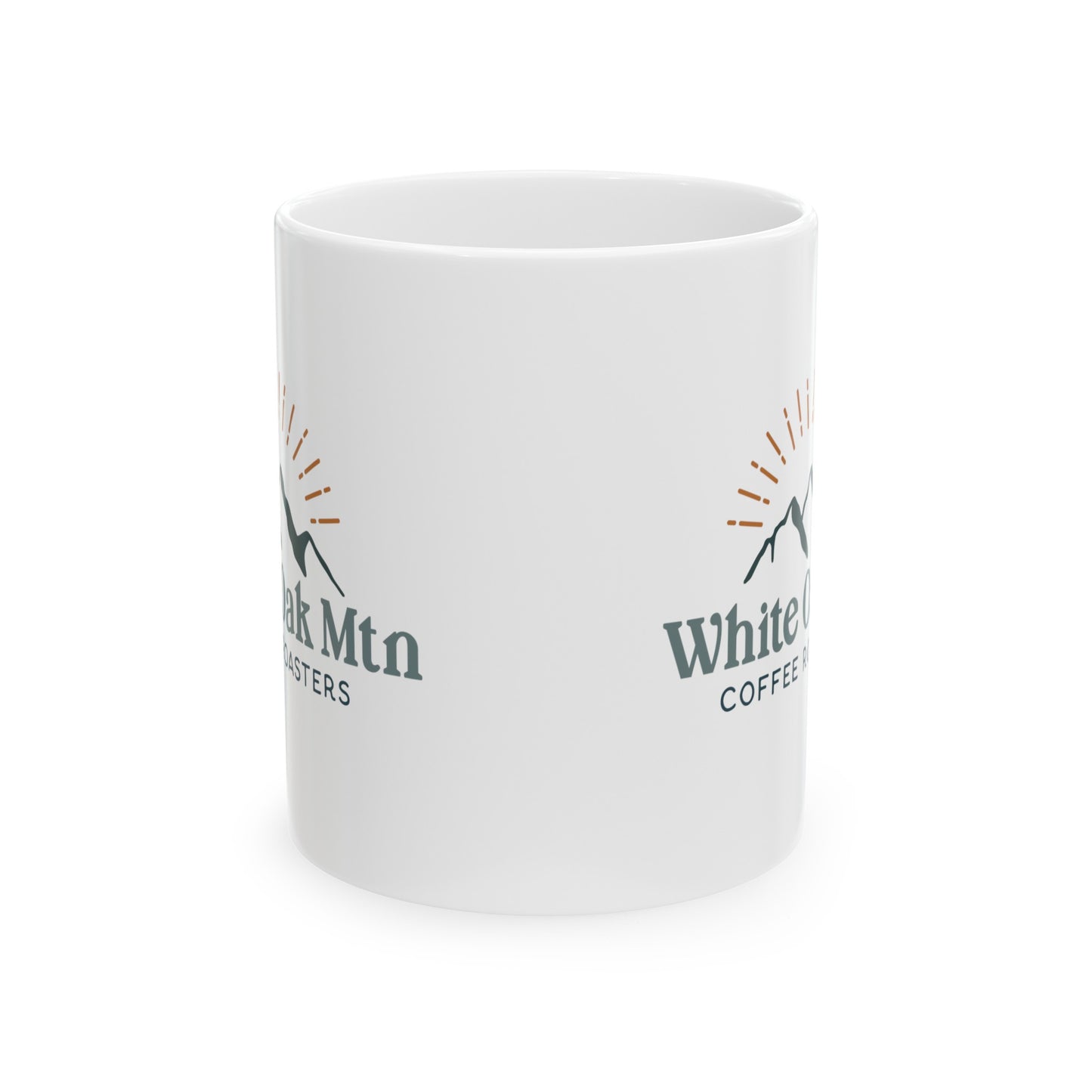 WOM Logo Ceramic Mug, (11oz)