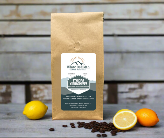 Ethiopia Yirgacheffe Light 2lb bag - White Oak Mountain Coffee Roasters