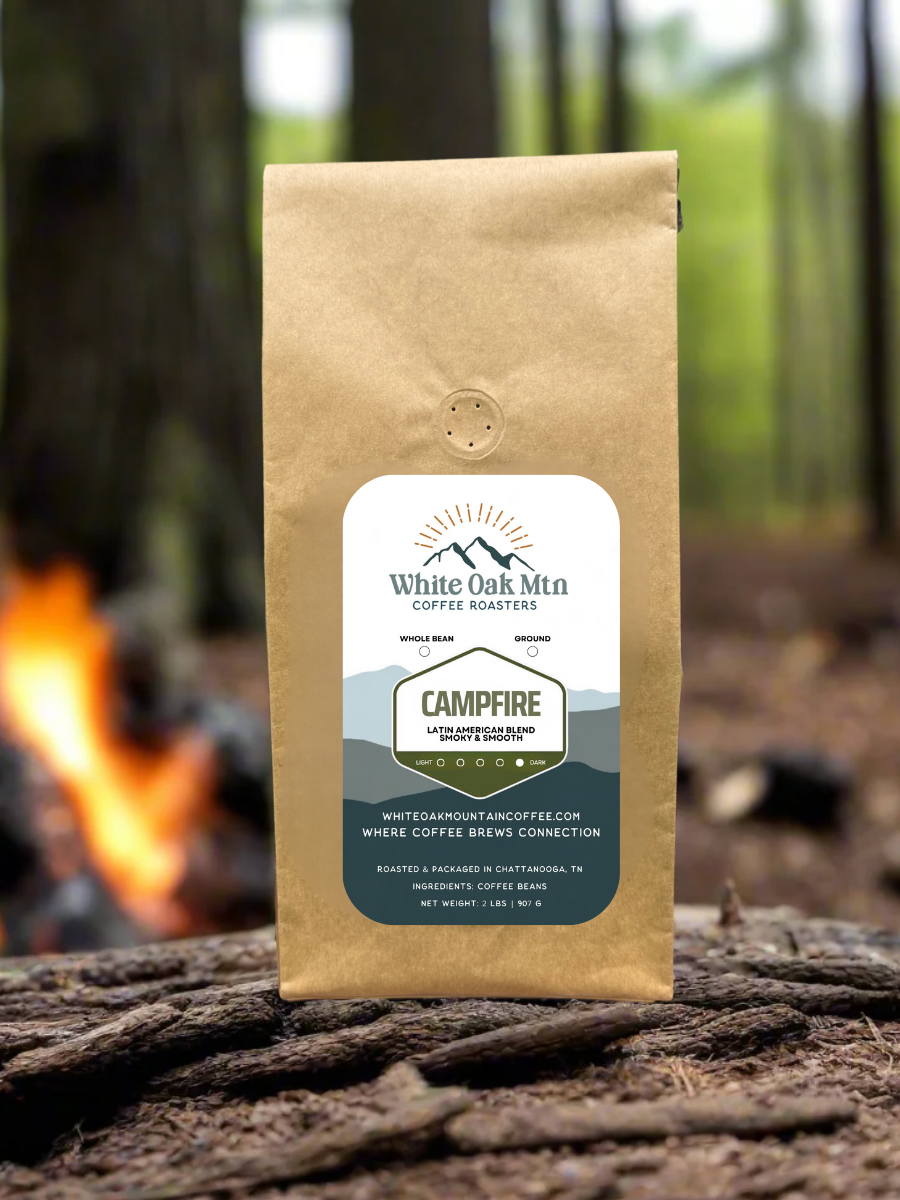 Campfire Dark Roast 2lb bag - White Oak Mountain Coffee Roasters