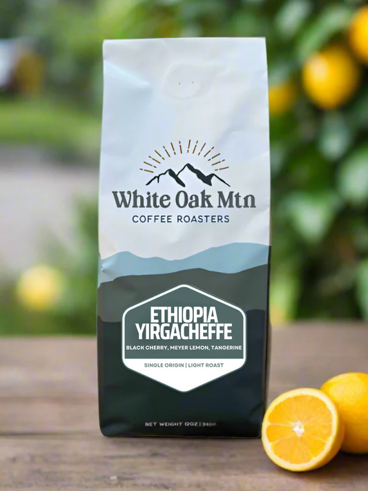 Ethiopia Yirgacheffe Light 10oz bag - White Oak Mountain Coffee Roasters