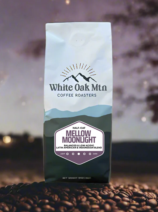 Mellow Moonlight Half-Calf 10oz bag - White Oak Mountain Coffee Roasters