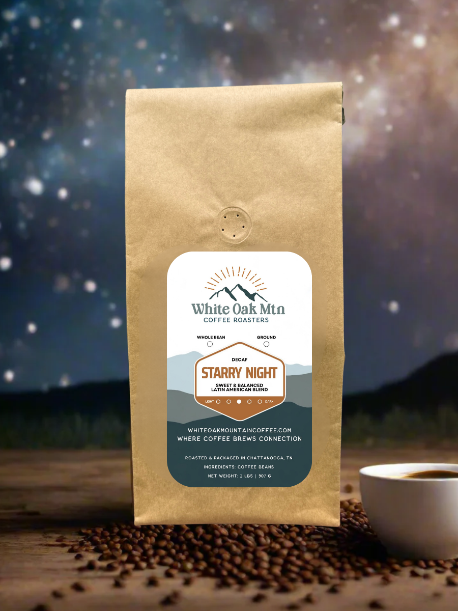 Starry Night Decaf 2lb bag- White Oak Mountain Coffee Roasters